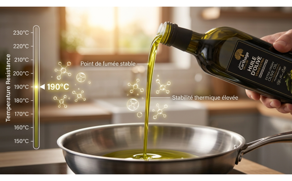 Cuisson à l'huile d'olive : Danger ou Bienfait ?